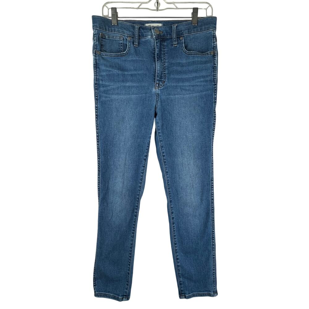 Madewell 10" High-Rise skinny crop jeans, size 29